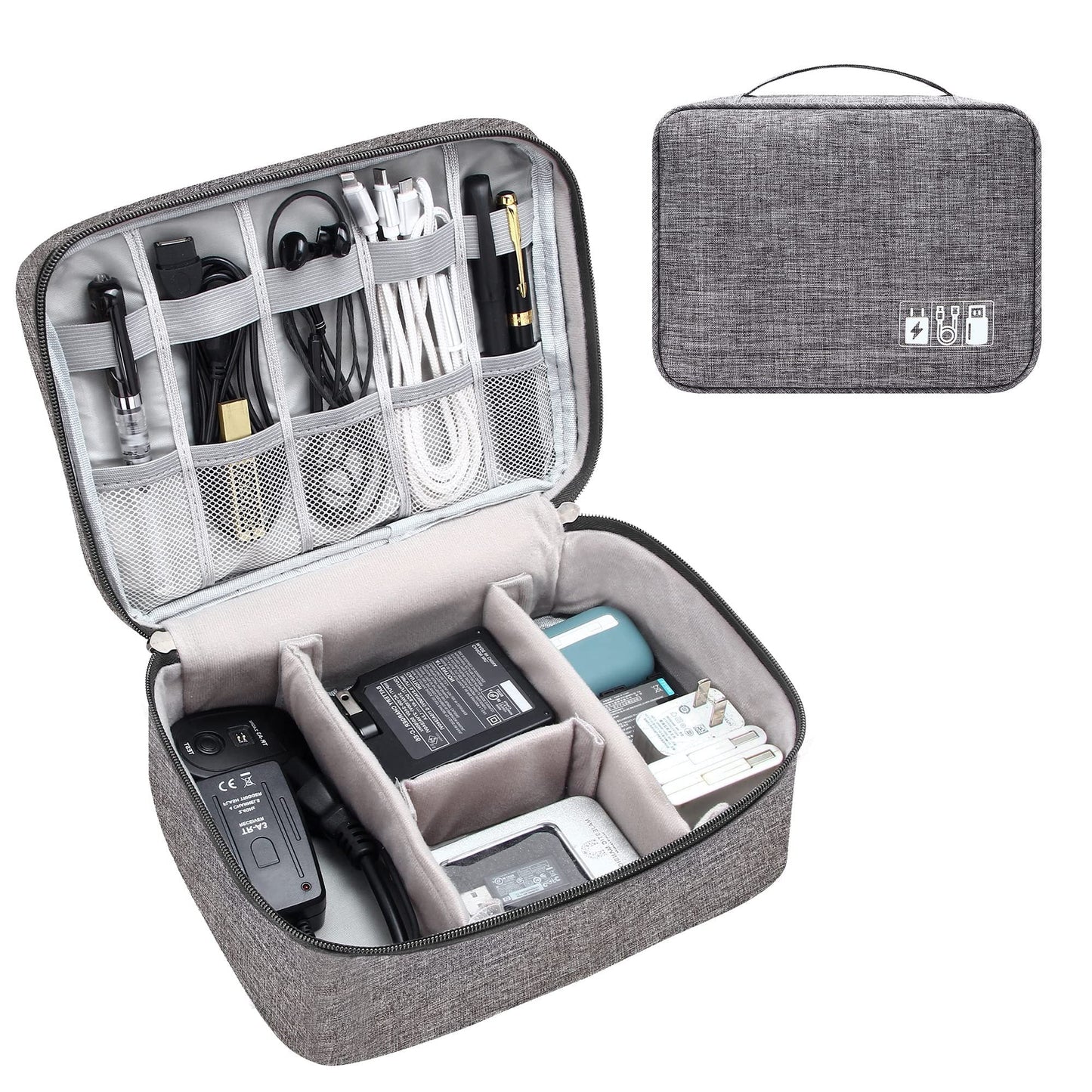 Electronics Organizer Travel Cable Bag Waterproof from everyvolt store