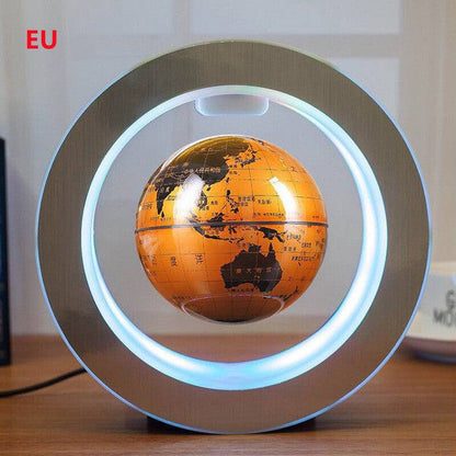 Round LED Floating Globe Magnetic Levitation Light from elexor store
