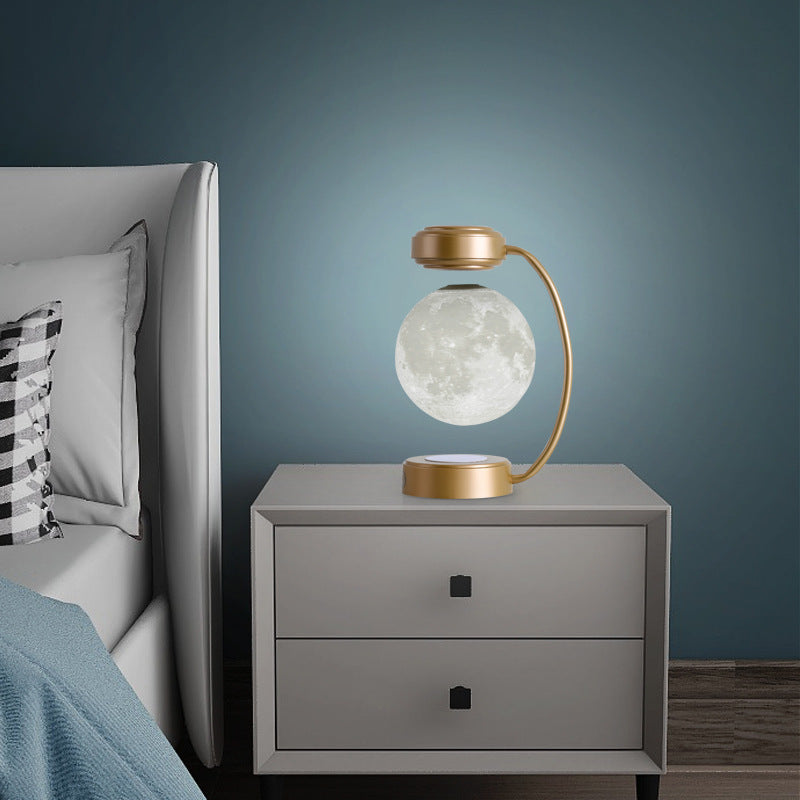 3D LED Moon Night Light Wireless Magnetic Ball Lamp from elexor store