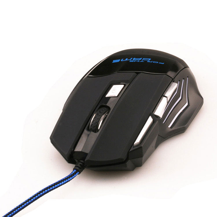 Cool 7-button Colorful Glowing USB Gaming Mouse from elexor store