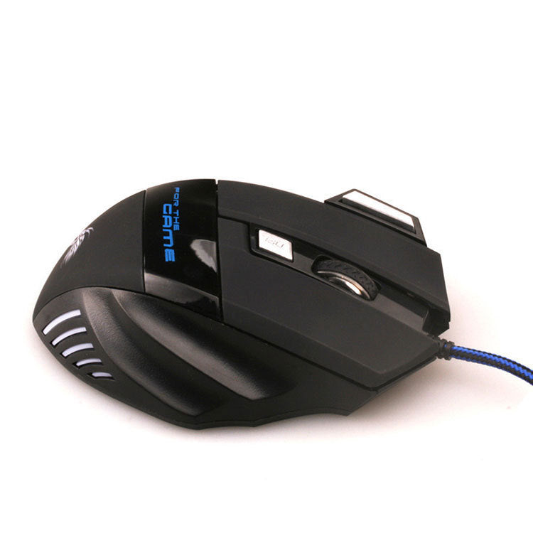 Cool 7-button Colorful Glowing USB Gaming Mouse from elexor store