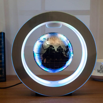 Round LED Floating Globe Magnetic Levitation Light from elexor store