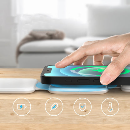 3 In 1 Magnetic Foldable Wireless Charger from everyvolt store