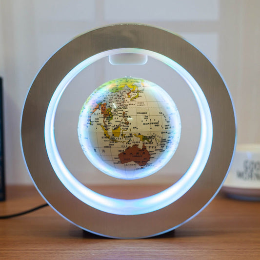 Round LED Floating Globe Magnetic Levitation Light from elexor store