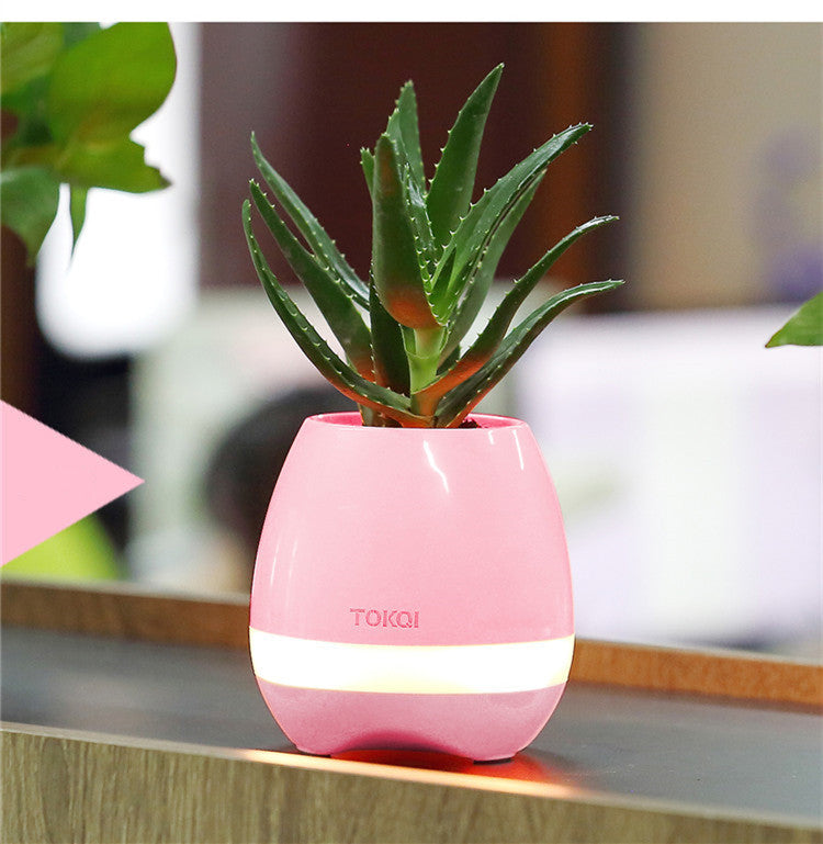 Touch-sensitive music vase desktop audio from elexor store