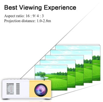 Portable Projector 3D Hd Led Home Theater Cinema from everyvolt store.