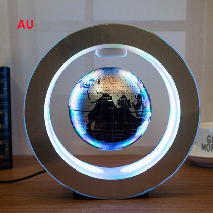 Round LED Floating Globe Magnetic Levitation Light from elexor store