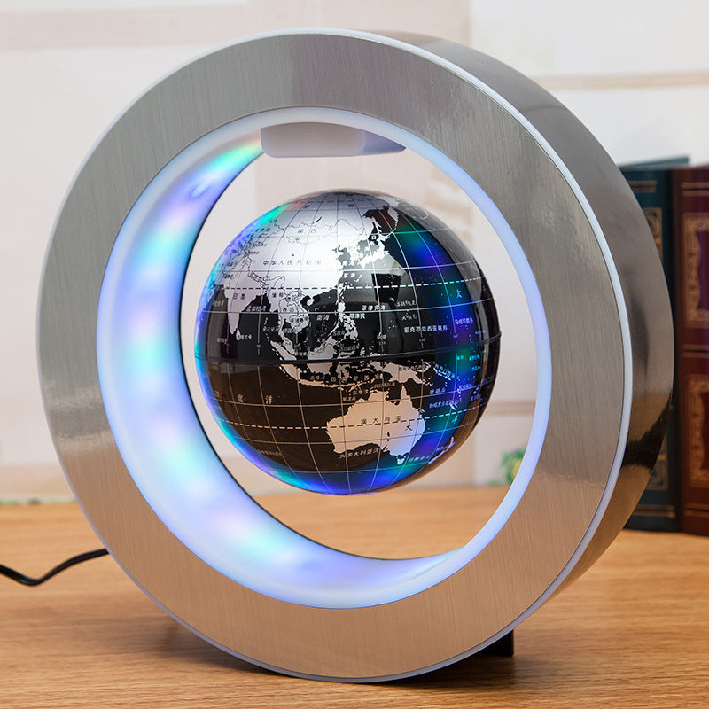 Round LED Floating Globe Magnetic Levitation Light from elexor store
