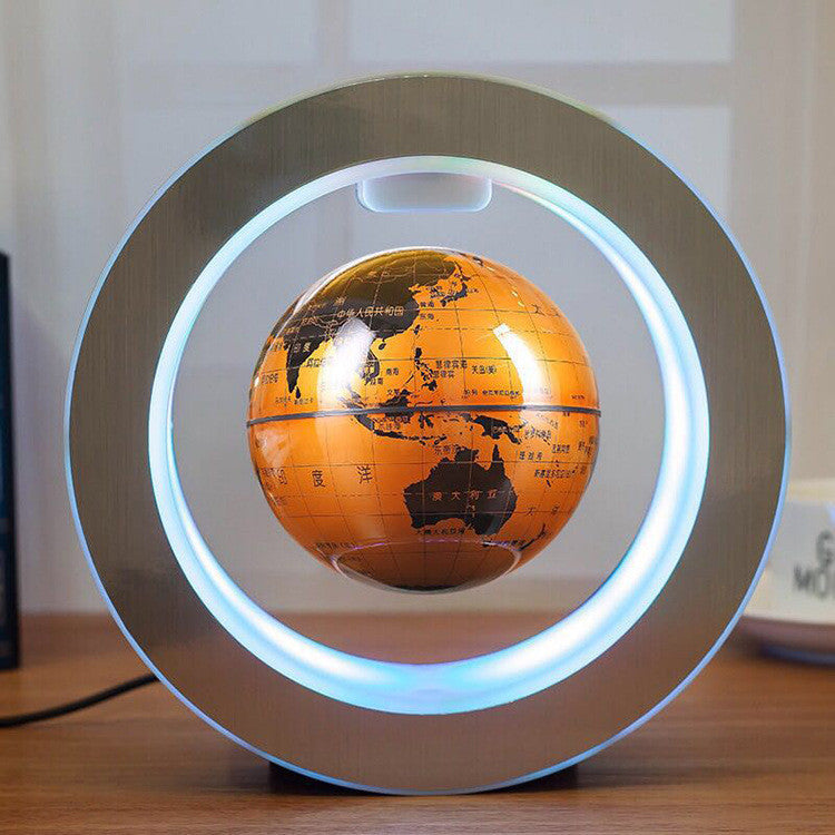 Round LED Floating Globe Magnetic Levitation Light from elexor store