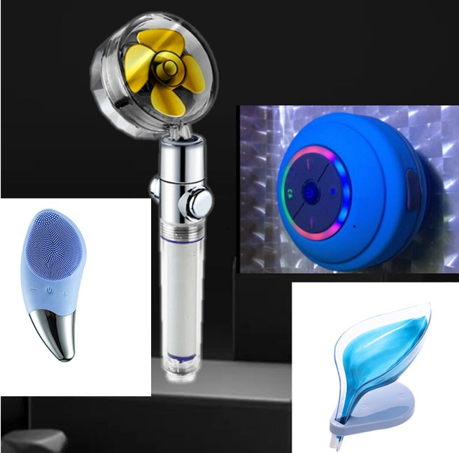 Mini Waterproof LED Speaker – Portable sound from everyvolt store