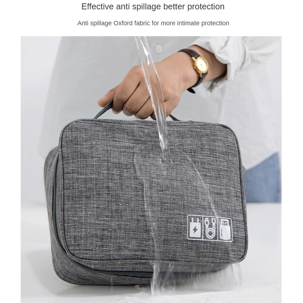 Electronics Organizer Travel Cable Bag Waterproof from everyvolt store