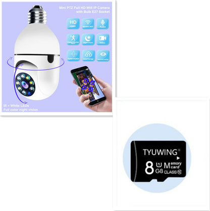 WiFi CAMERA 4X Zoom E27 Home 5GWiFi Alarm Monitor for everyvolt store