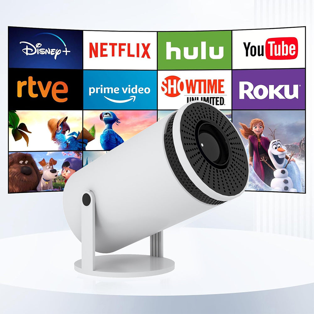 Home HD Projector Bluetooth Portable Mini 4K from everyvolt store